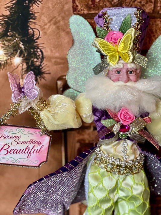 MARK ROBERTS MEDIUM BUTTERFLY BOY FAIRY 51-15902