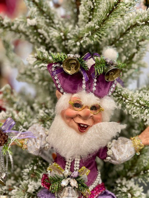 MARK ROBERTS SILVER BELLS SMALL ELF 51-37570