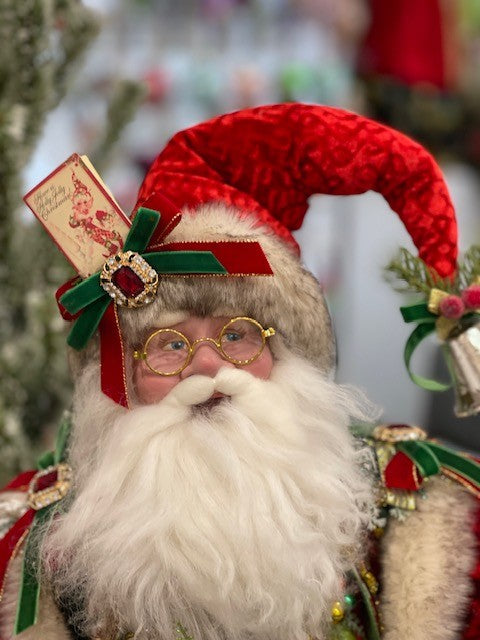 MARK ROBERTS CHRISTMAS GREETINGS SANTA 51-37672