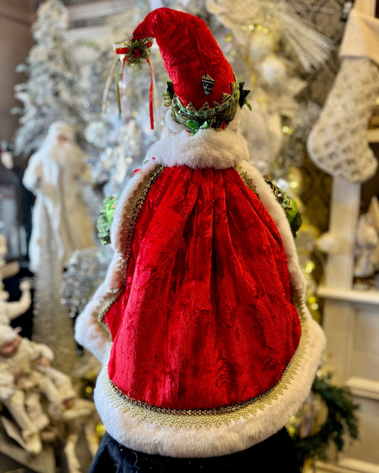 MARK ROBERTS - HOLLY AND IVY SANTA 51-58664