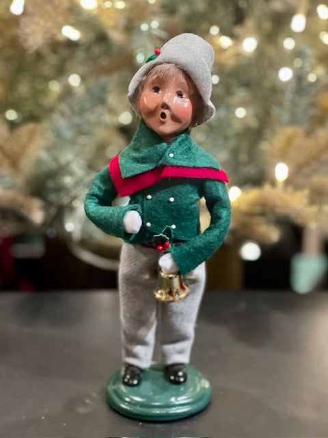 BYERS' CHOICE BELL FAMILY BOY