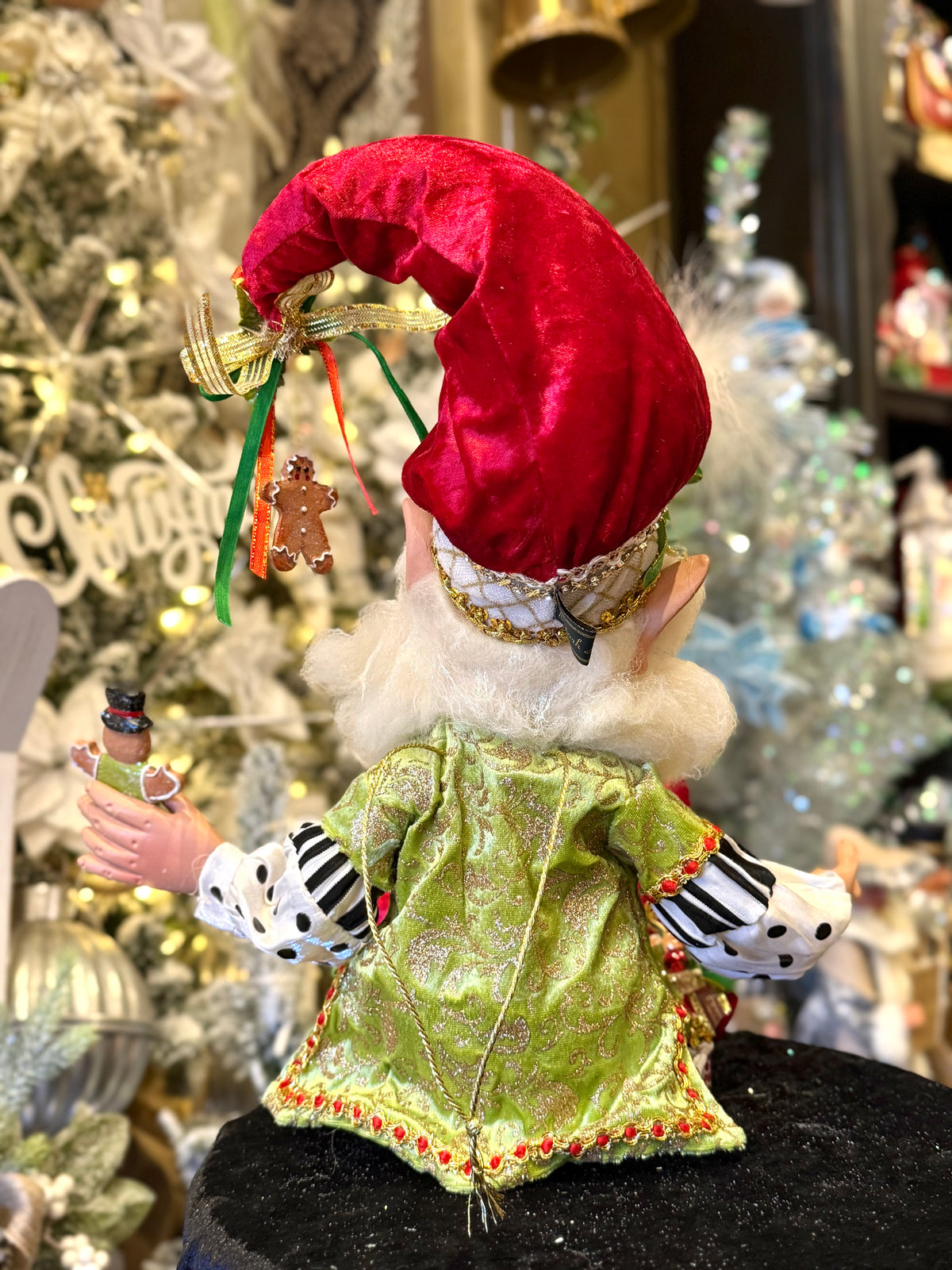 MARK ROBERTS - Medium Gingerbread Cookie Elf 51-64078