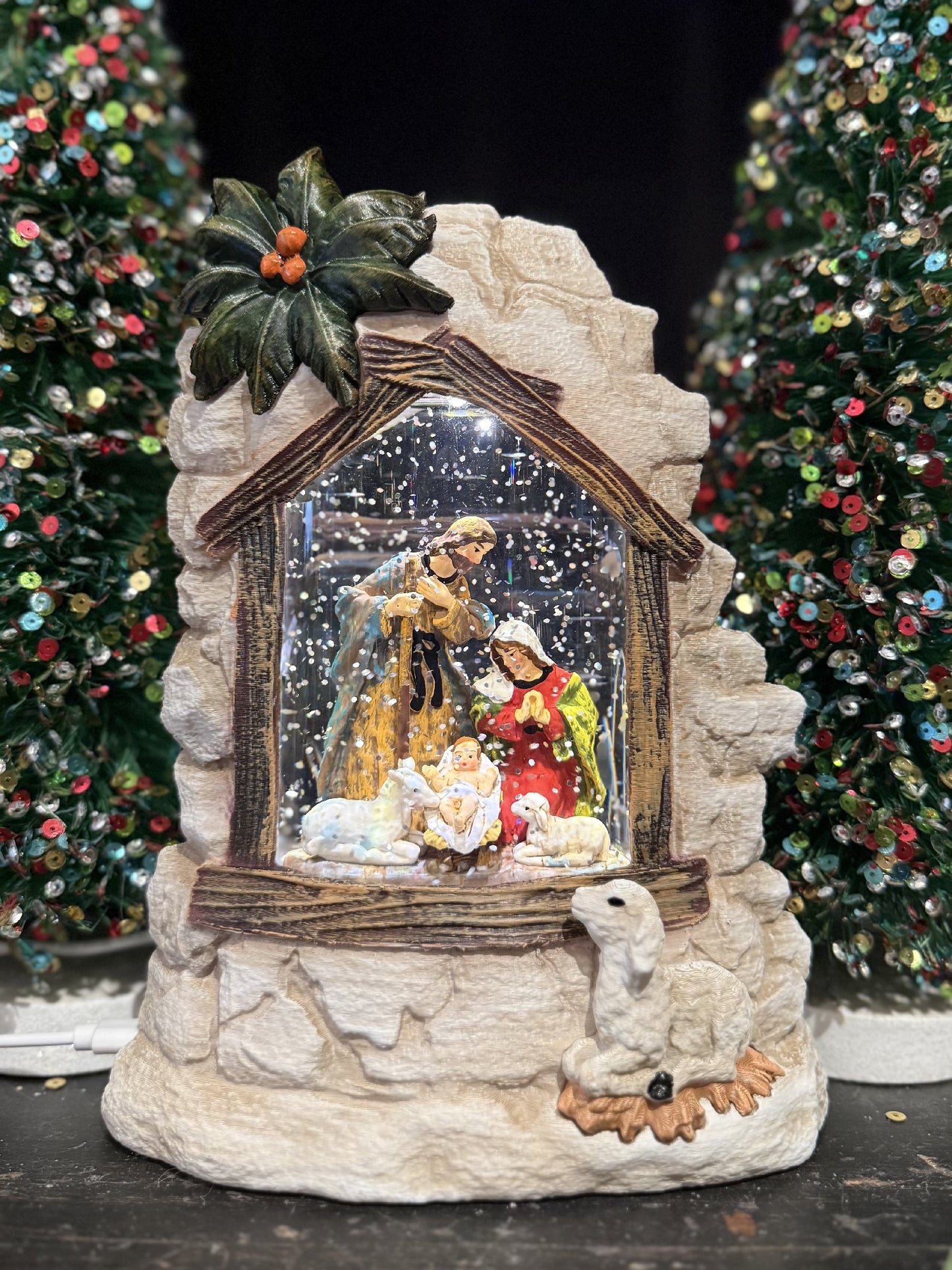 GLITTER LANTERN - Relic Nativity Stone 410