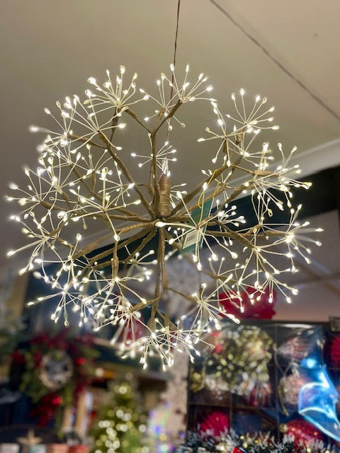 TWINKLE DANDELION STARBURST BALL 45CM LED SH01-4