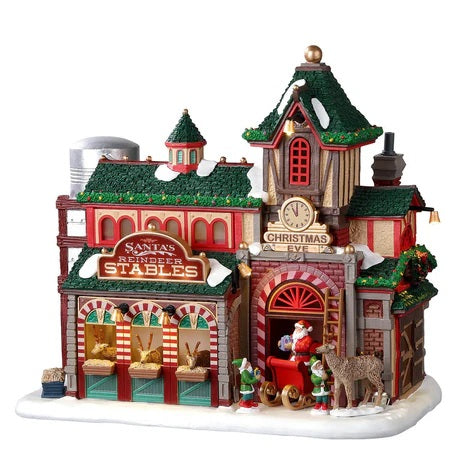 LEMAX VILLAGE - SANTA'S REINDEER STABLES 25926
