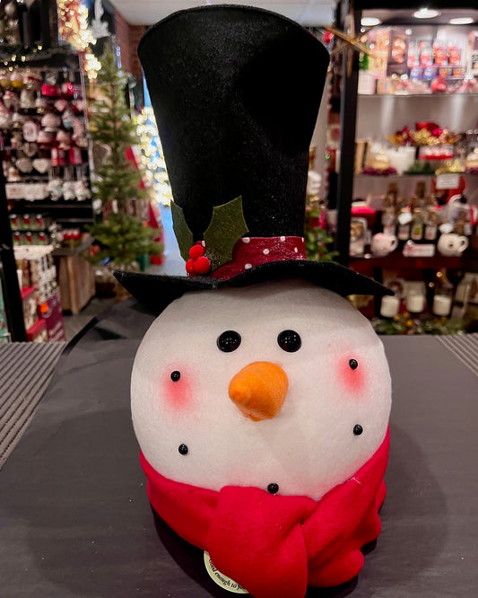 SNOWMAN HEAD TOPPER