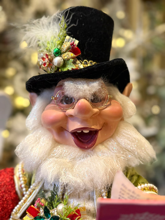 MARK ROBERTS - Medium Christmas Carol Elf 51-64058