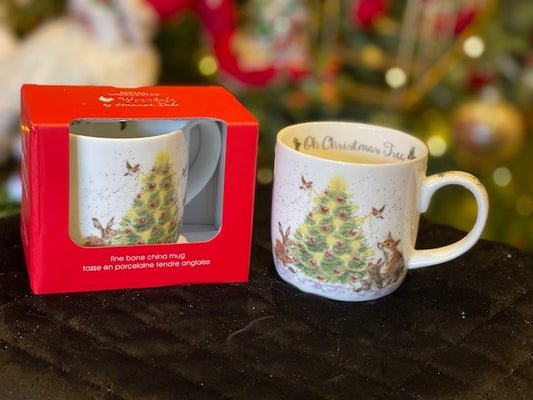 WRENDALE DESIGN O CHRISTMAS TREE MUG