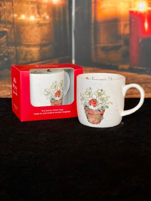 WRENDALE SEASONS TWEETINGS MUG