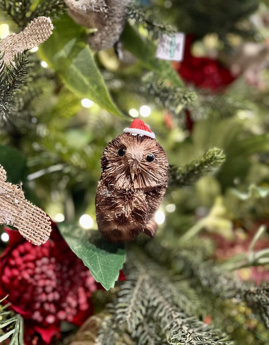 TAWNY OWL AUSSIE HANGING ORNAMENT