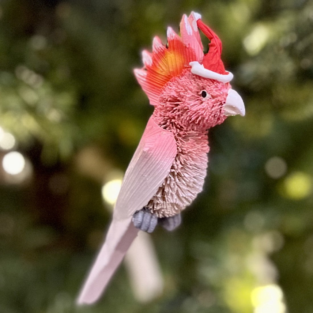 MAJOR MITCHELL COCKATOO AUSSIE HANGING ORNAMENT