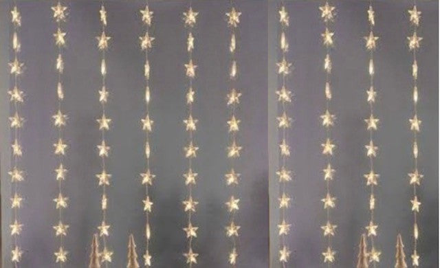STAR CURTAIN LED LIGHTS 100PC