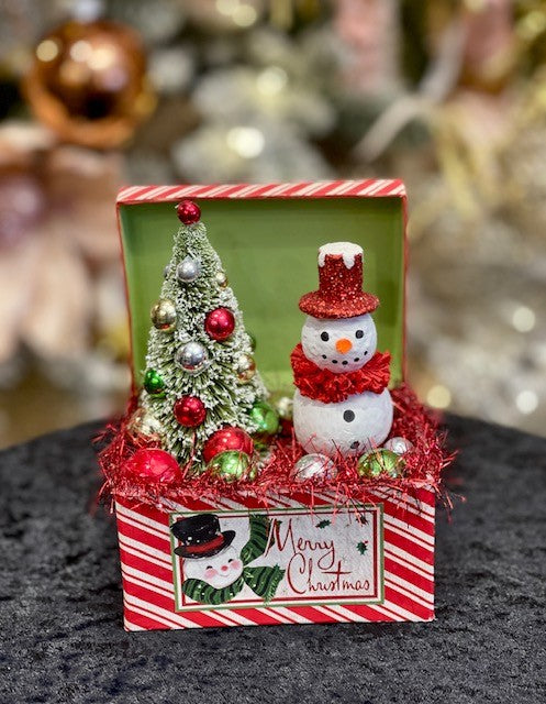 BETHANY LOWE RETRO SNOWMAN TRUNK TL7816