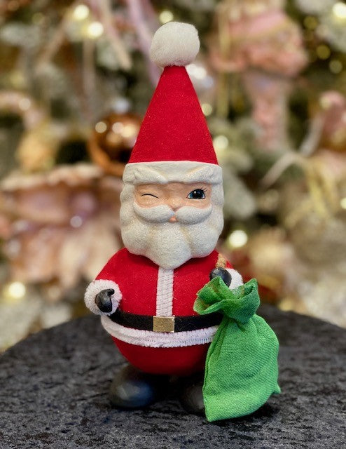 BETHANY LOWE BOBBLE HEAD SANTA CONTAINER TL0238