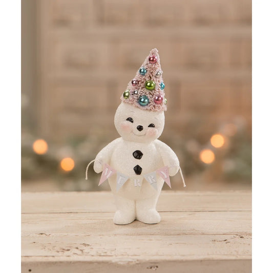 BETHANY LOWE PASTEL RETRO MERRY SNOWMAN TL1355