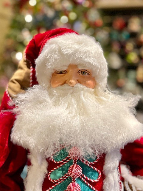 KATHERINE'S COLLECTION - 24" GINGERBREAD SANTA