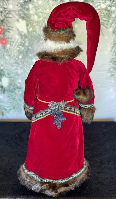 KATHERINE'S SANTA'S HIDEAWAY SANTA DOLL 32INCH 28-128140