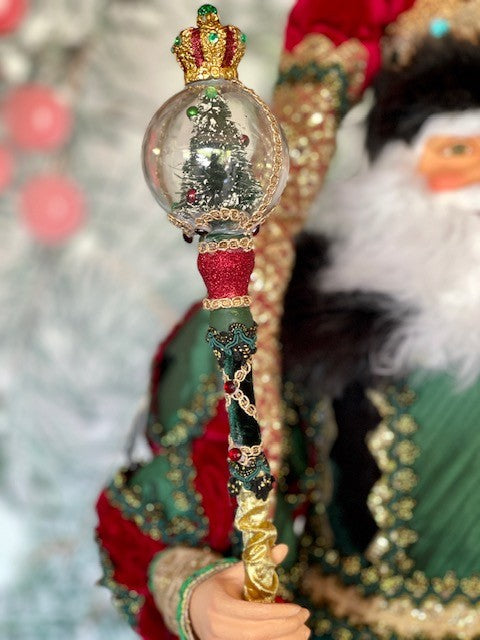 KATHERINE'S GLORIOUS TIDINGS 32IN SANTA KINGSTON TIDINGS DOLL 28-128164