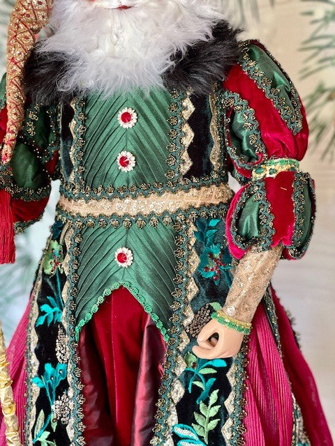 KATHERINE'S GLORIOUS TIDINGS 32IN SANTA KINGSTON TIDINGS DOLL 28-128164