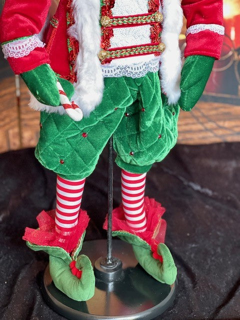 KATHERINE'S COLLECTION SANTA CLAUS IS COMING TO TOWN - 26" NICE DOLL