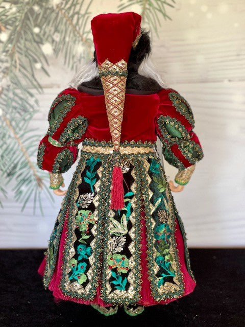 KATHERINE'S GLORIOUS TIDINGS 24in SANTA KINGSTON TIDINGS DOLL 28-128210