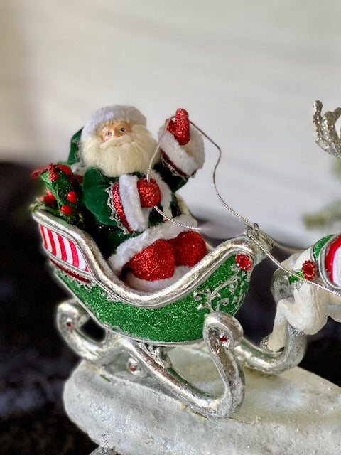 KATHERINE'S COLLECTION - PEPPERMINT PALACE STOCKING HOLDER 28-328042