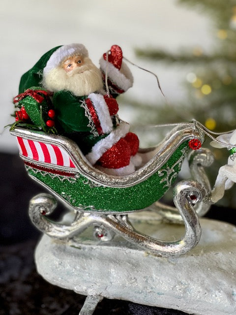 KATHERINE'S COLLECTION - PEPPERMINT PALACE STOCKING HOLDER 28-328042