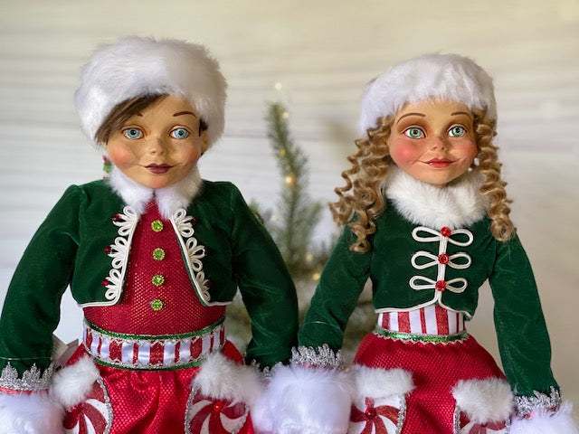 KATHERINE'S COLLECTION - PEPPERMINT PALACE 26 MINT THE ELF 28-328751