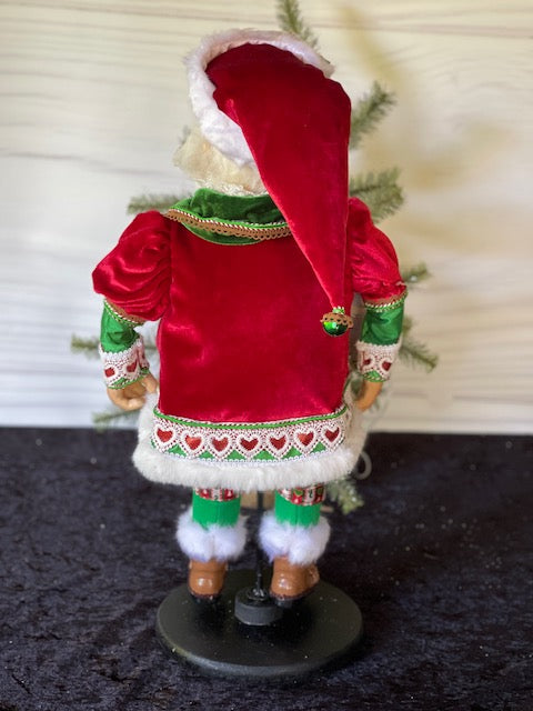 KATHERINE'S COLLECTION - SEASONED GREETINGS - CINNAMON ELF DOLL 28-328053