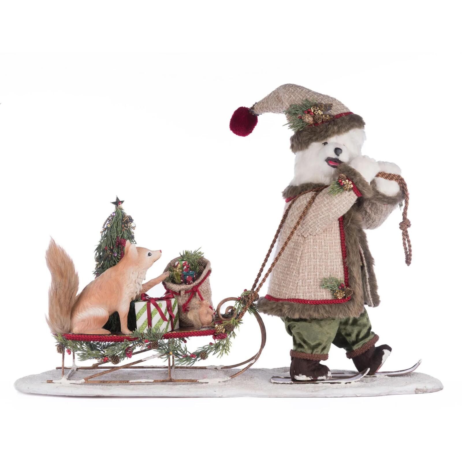 KATHERINE'S COLLECTION - POLAR BEAR WITH FOREST FRIENDS 28-428268