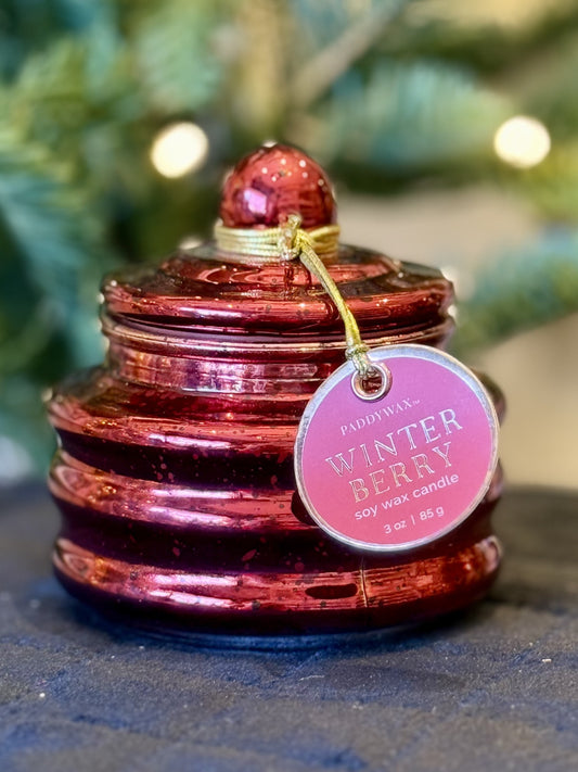 PADDYWAX - RED MERCURY MINI JAR CANDLE - SANGRIA BERRY CFH0307AU