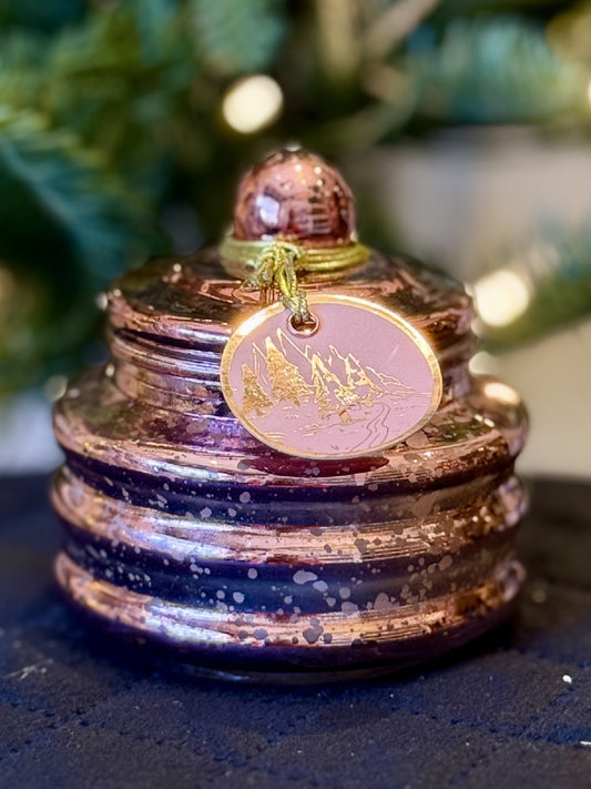 PADDYWAX - PINK MERCURY MINI GLASS JAR CANDLE - PINK PEPPERMINT CFH0310AU