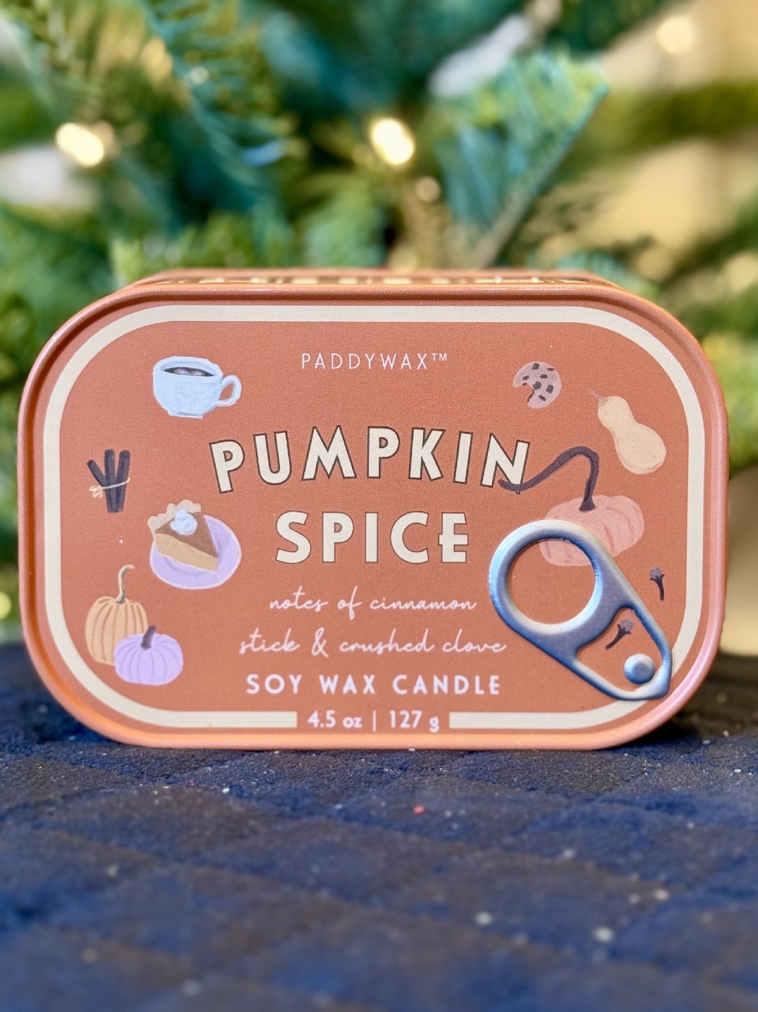PADDYWAX - BISTRO TIN - PUMPKIN SPICE BIS0408AU