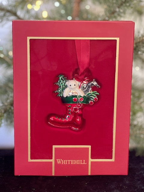 CHRISTMAS BOOT HANGING ORNAMENT WP3978