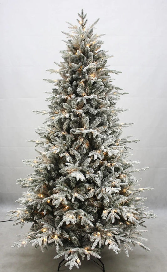 SNOWSTORM LED MIXED SPRUCE 222.5 CM CHRISTMAS TREE X1931 (PICK UP IN STORE ONLY)