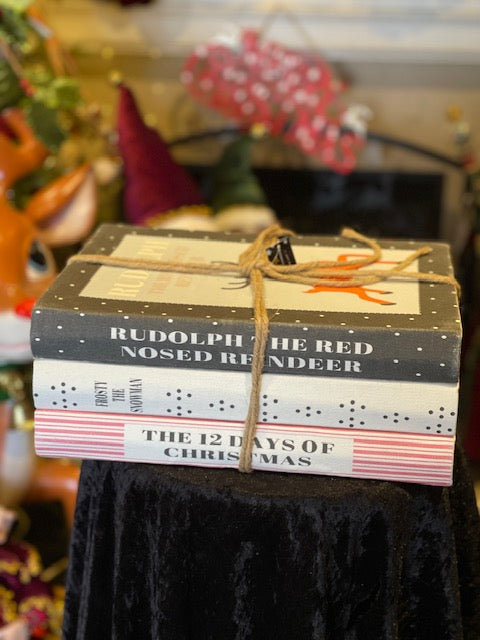 CHILDRENS CHRISTMAS BOOK STACK OF 3 X3004