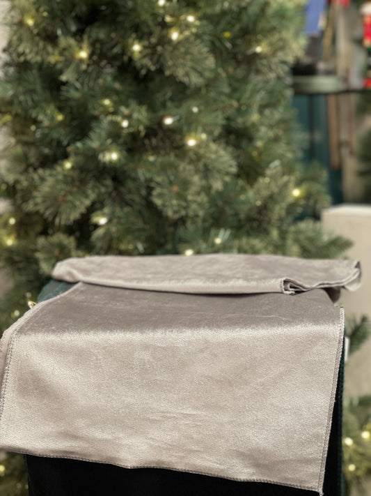 LUXE VELVET TABLE RUNNER 200CM CHAMPAGNE FTLXTC