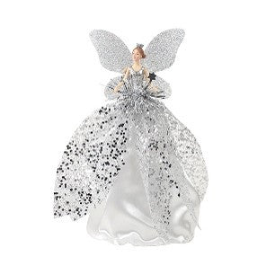 SMALL SILVER ANGEL TOPPER  XFLGSLV