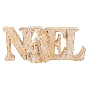 WOOD WASH NOEL TABLE PIECE XNHNWNO