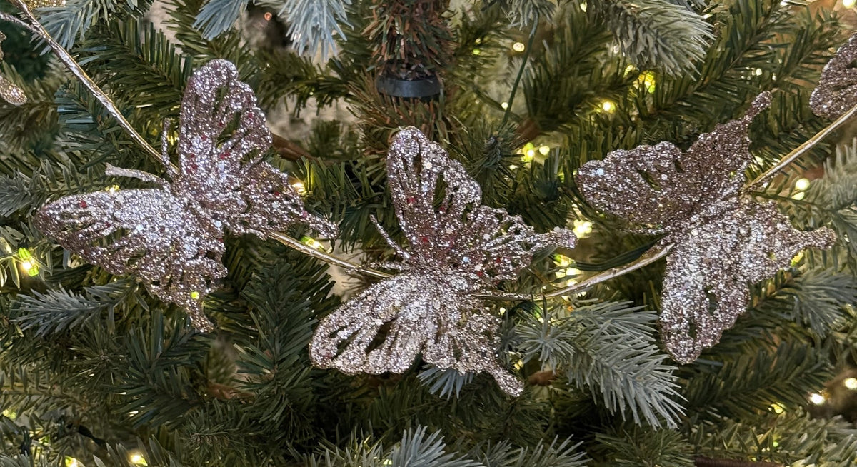 CHAMPAGNE BUTTERFLY GARLAND XDVBBGP