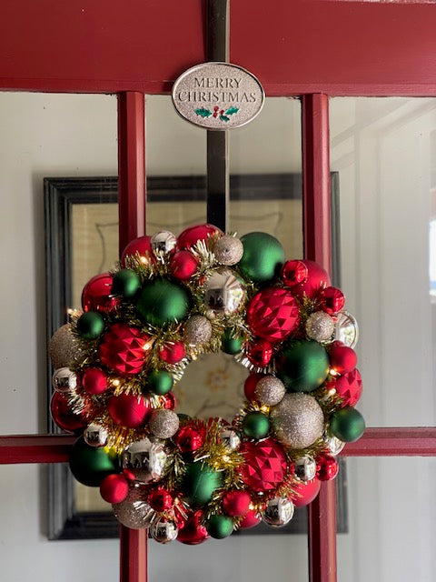 MERRY CHRISTMAS WREATH HANGER X361450