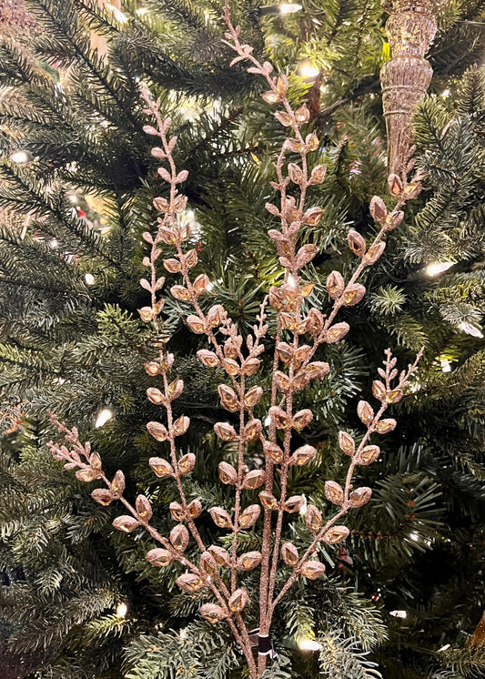 86CM GOLD DIAMANTE CHAMPAGNE GLITTER STEM X442494