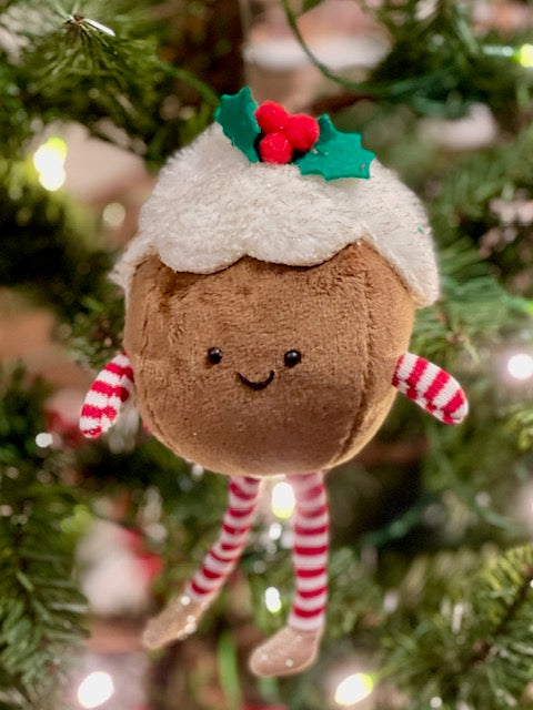 FLUFFY PUDDING HANGING ORNAMENT UC571158