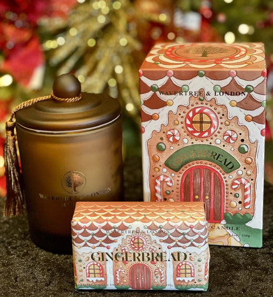 WAVERTREE & LONDON CHRISTMAS SOAP - GINGERBREAD
