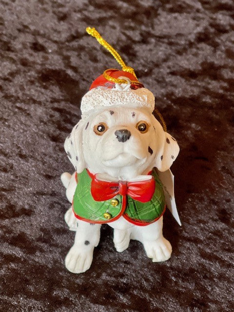 DALMATION PUPPY ORNAMENT XKN59