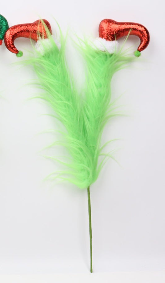 GRINCH FURRY ELF LEG PICKS XGF10