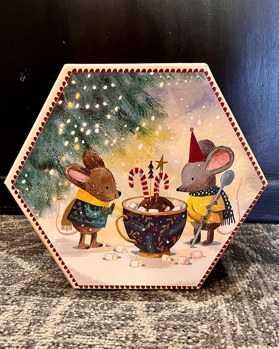 BOX OF 14 MICE BAUBLES 4296447