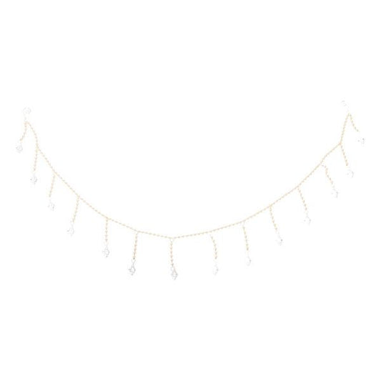 Pearl And Rhinestone Drop Garland SBC018