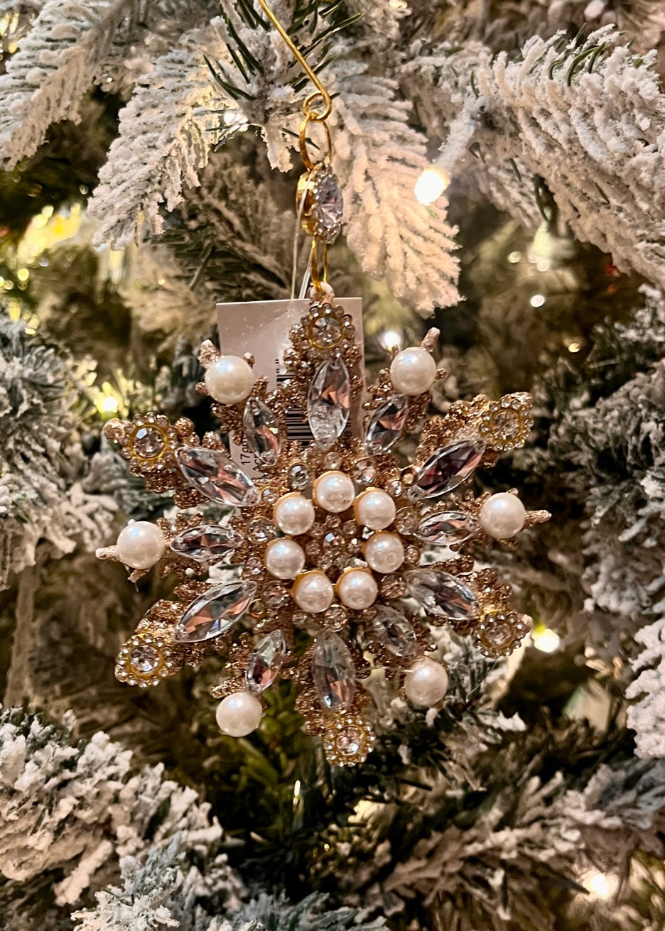 17cm Beaded Acrylic Starburst SBC035