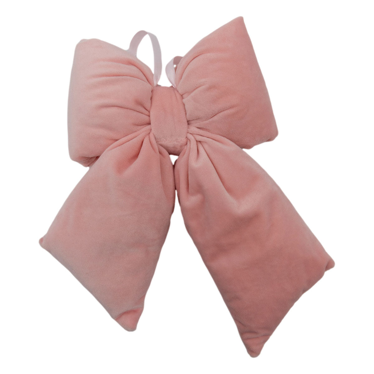 Pink Velvet Bow Hanging SNE604